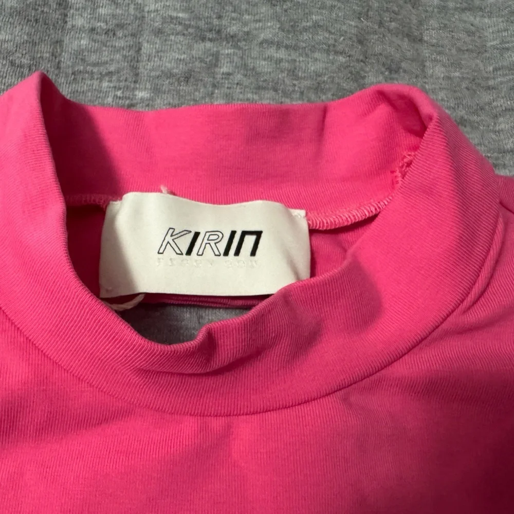 Kirin Peggy Gou Jersey Open Back Long Sleeve Bodysuit Pink - Picture 5 of 14